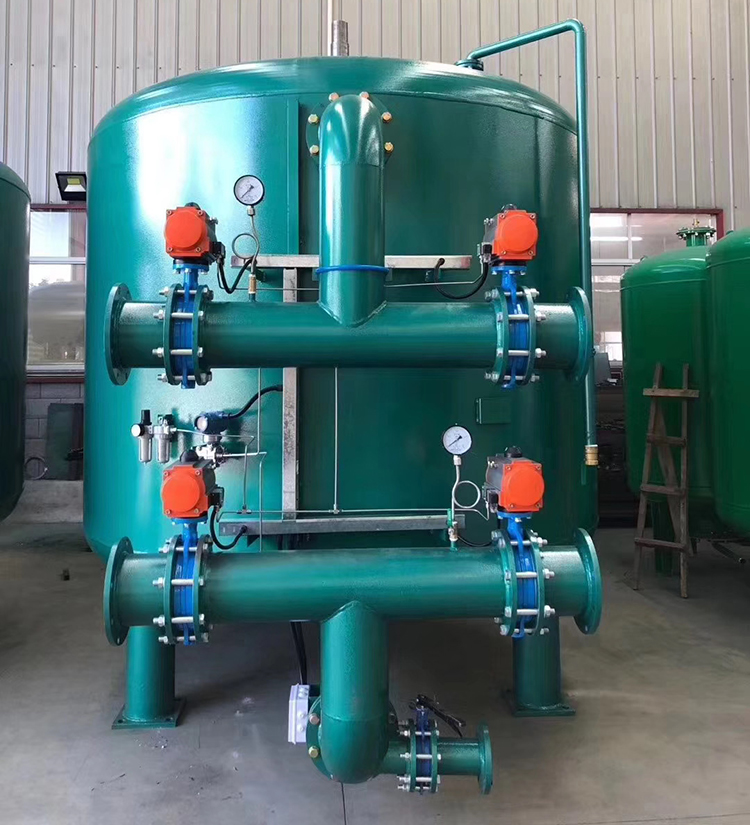 Deep well water purification system